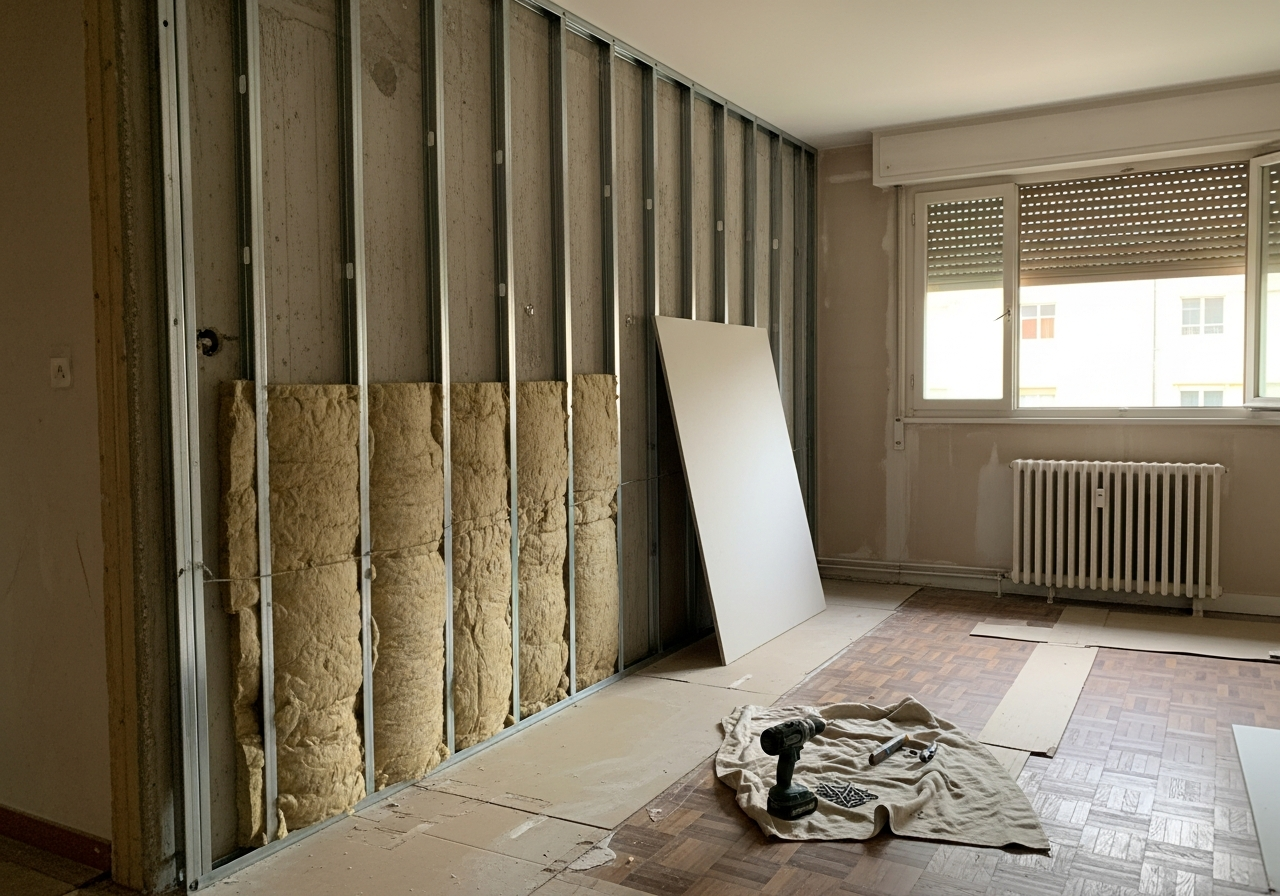 Isolation par l'intérieur (ITI) à Salon-de-Provence — Artisan RGE